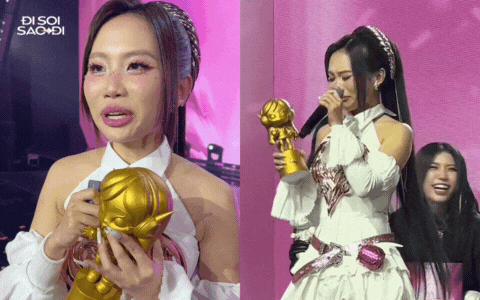 Quán quân Em Xinh Say Hi - Phương Mỹ Chi bật khóc: "Đã nhiều lần thấy pháo hoa chúc mừng nhưng bây giờ mới dành cho mình"- Ảnh 1.