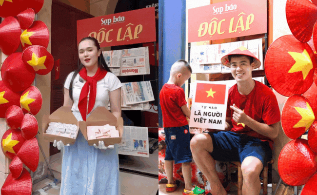 "Còn tổng hợp luyện A80 em còn mở quầy",vợ Duy Mạnh phát 700 cây kem, bánh mì tại nhà mặt phố 6 tầng hôm nay!- Ảnh 1. "Còn tổng hợp luyện A80 em còn mở quầy",vợ Duy Mạnh phát 700 cây kem, bánh mì tại nhà mặt phố 6 tầng hôm nay!- Ảnh 1.