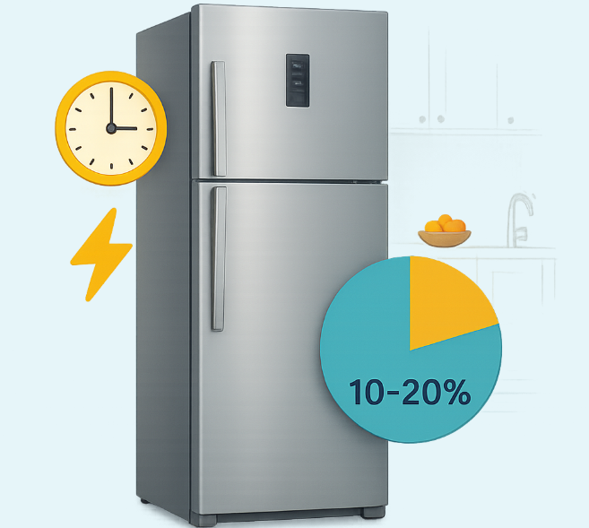 Tủ lạnh hoạt động 24/7, đặt nhiệt độ ngăn mát và ngăn đông ra sao để giảm hóa đơn tiền điện?- Ảnh 1. Tủ lạnh hoạt động 24/7, đặt nhiệt độ ngăn mát và ngăn đông ra sao để giảm hóa đơn tiền điện?- Ảnh 1.