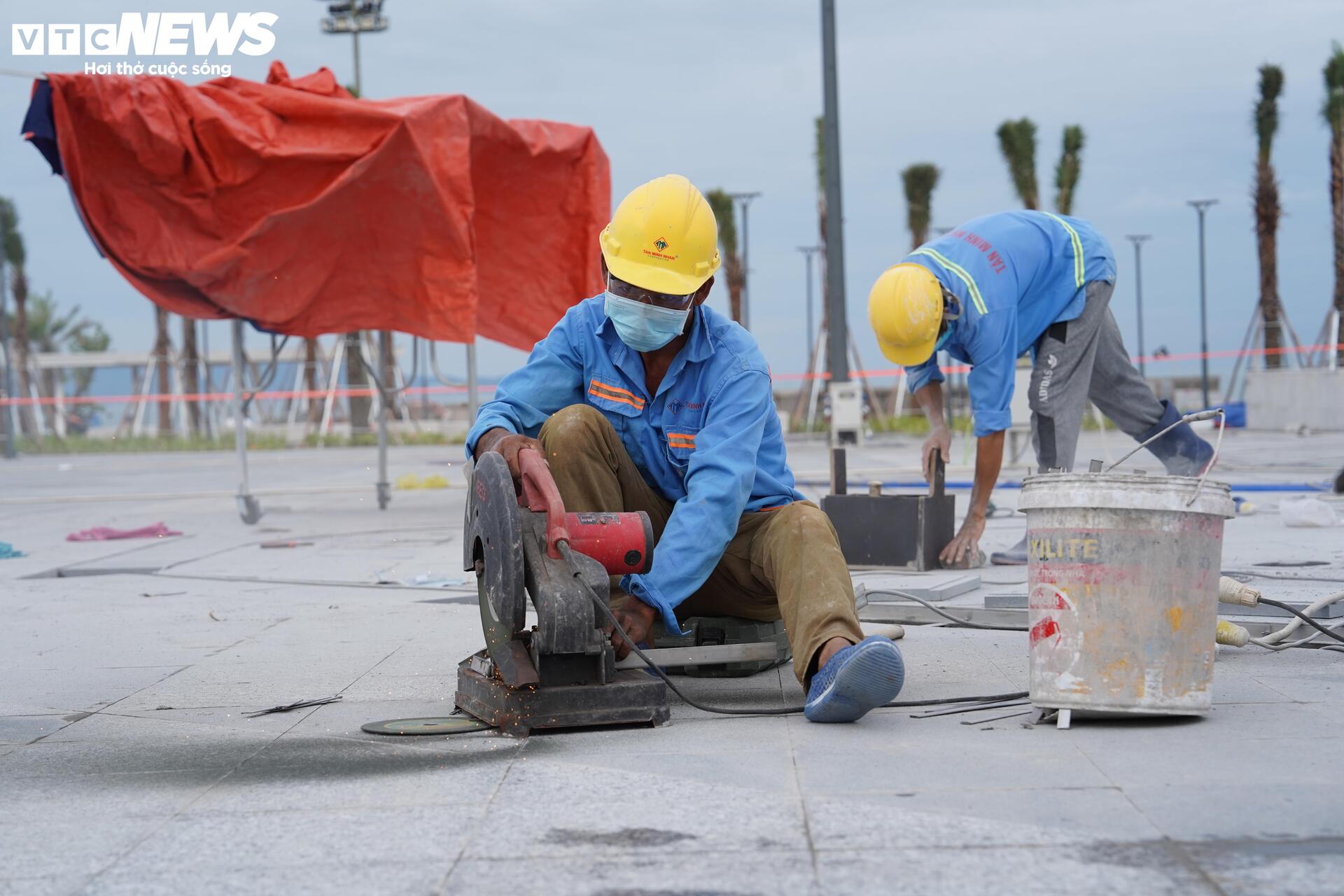 Tấp nập thi công bãi biển đẹp nhất Nam Bộ, sẵn sàng đón du khách dịp lễ 2/9- Ảnh 10. Tấp nập thi công bãi biển đẹp nhất Nam Bộ, sẵn sàng đón du khách dịp lễ 2/9- Ảnh 10.