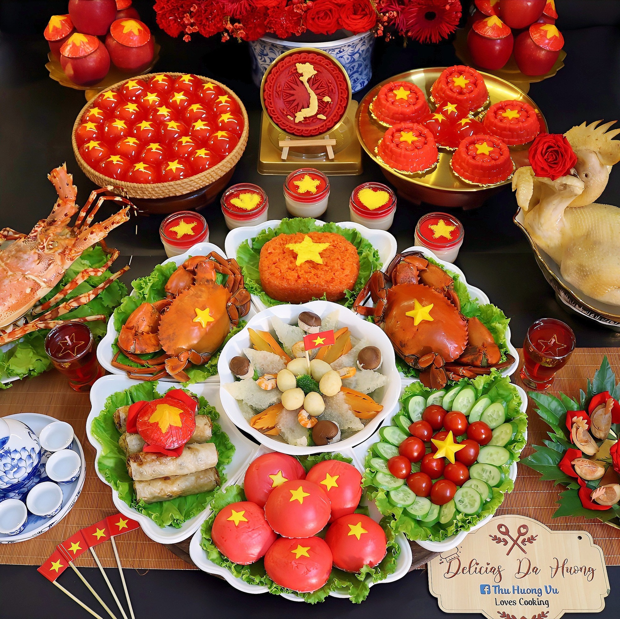 Mẹ đảm Hà Nội mang niềm tự hào dân tộc vào mâm lễ "Yêu Nước" trong mùa Vu Lan đặc biệt- Ảnh 4. Mẹ đảm Hà Nội mang niềm tự hào dân tộc vào mâm lễ "Yêu Nước" trong mùa Vu Lan đặc biệt- Ảnh 4.