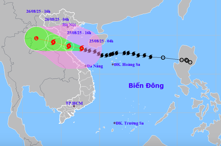 Bão số 5 giật cấp 17 đang lao nhanh vào Thanh Hóa - Bắc Quảng Trị với tốc độ 20 km/giờ- Ảnh 1. Bão số 5 giật cấp 17 đang lao nhanh vào Thanh Hóa - Bắc Quảng Trị với tốc độ 20 km/giờ- Ảnh 1.
