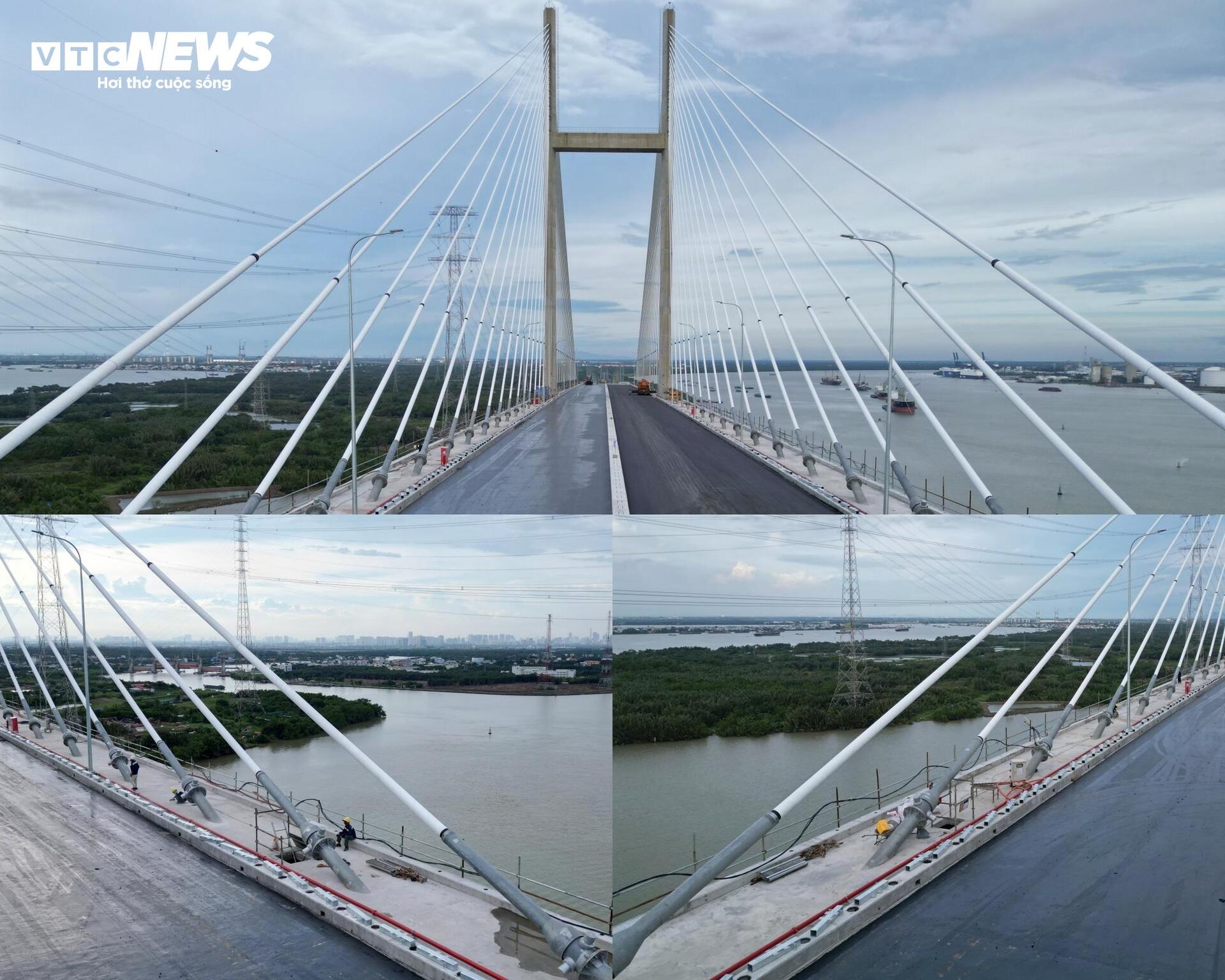 Diện mạo cầu dây văng tĩnh không cao nhất Việt Nam trước ngày về đích- Ảnh 3. Diện mạo cầu dây văng tĩnh không cao nhất Việt Nam trước ngày về đích- Ảnh 3.