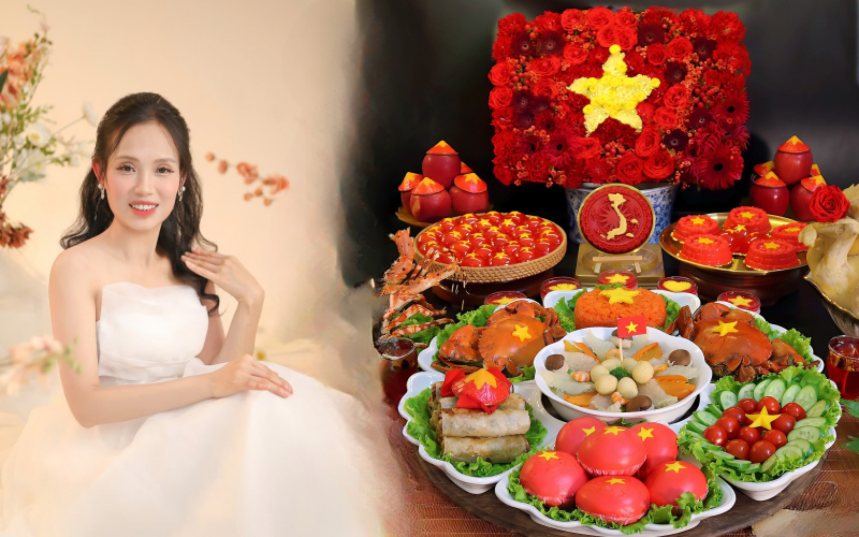 Mẹ đảm Hà Nội mang niềm tự hào dân tộc vào mâm lễ "Yêu Nước" trong mùa Vu Lan đặc biệt- Ảnh 1. Mẹ đảm Hà Nội mang niềm tự hào dân tộc vào mâm lễ "Yêu Nước" trong mùa Vu Lan đặc biệt- Ảnh 1.