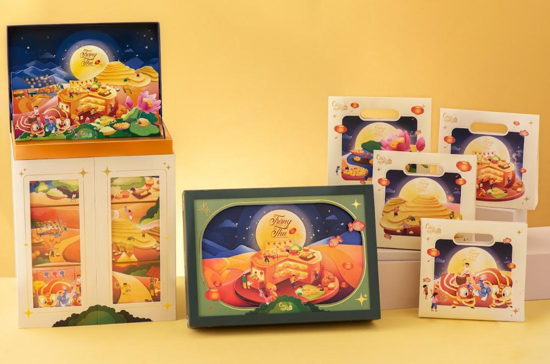 Hộp bánh Trung thu cá nhân hóa của Cái Lò Nướng tạo ấn tượng mạnh- Ảnh 3. Hộp bánh Trung thu cá nhân hóa của Cái Lò Nướng tạo ấn tượng mạnh- Ảnh 3.