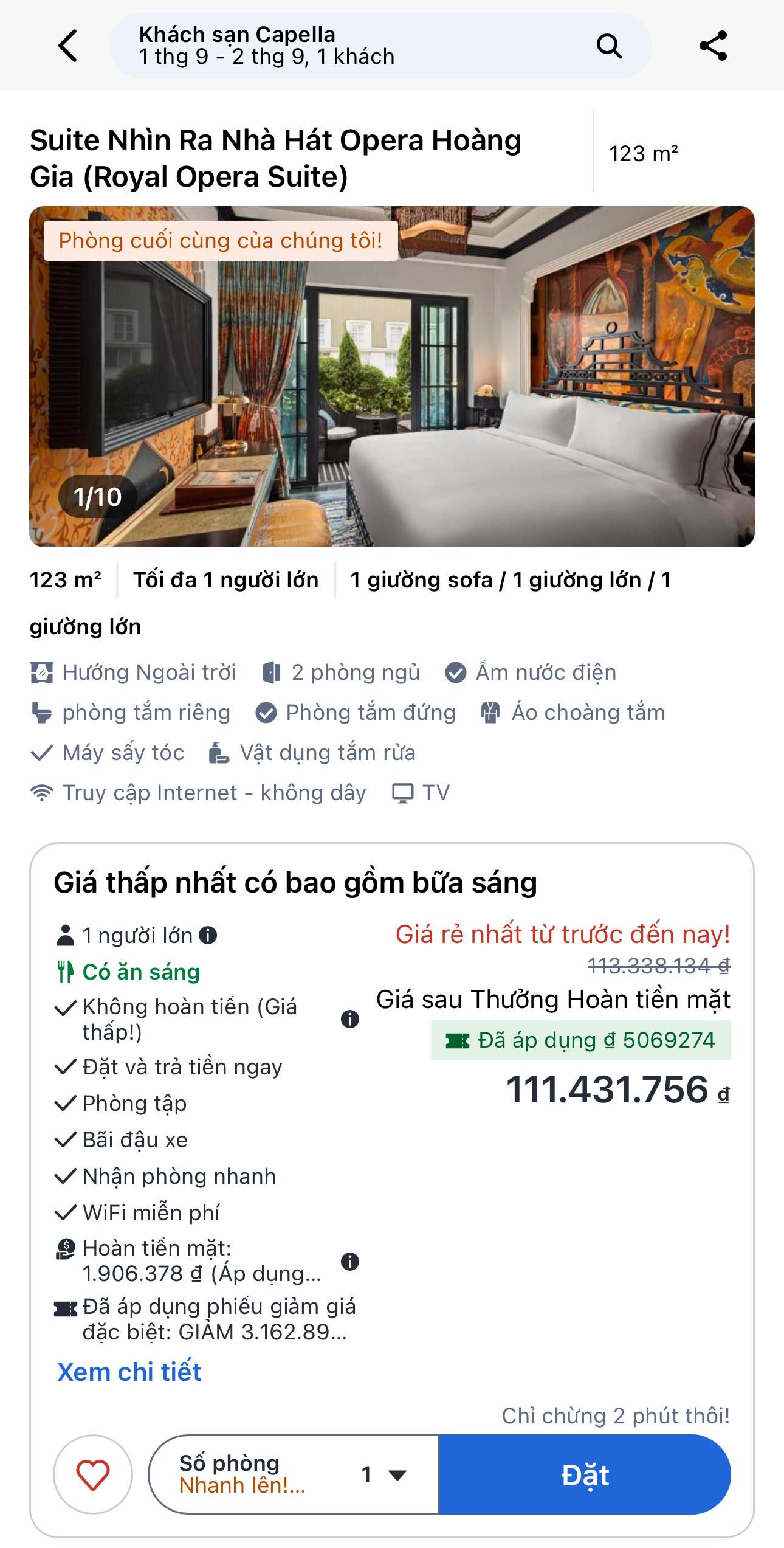 Hà Nội vẫn còn phòng giá 30-100 triệu/đêm nếu bạn muốn đặt khách sạn xem diễu binh, nhanh tay còn kịp!- Ảnh 9. Hà Nội vẫn còn phòng giá 30-100 triệu/đêm nếu bạn muốn đặt khách sạn xem diễu binh, nhanh tay còn kịp!- Ảnh 9.