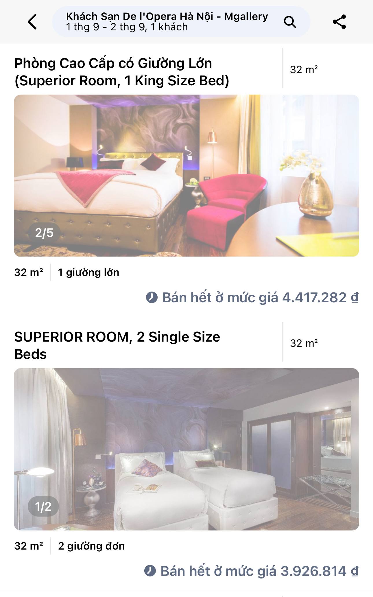 Hà Nội vẫn còn phòng giá 30-100 triệu/đêm nếu bạn muốn đặt khách sạn xem diễu binh, nhanh tay còn kịp!- Ảnh 3. Hà Nội vẫn còn phòng giá 30-100 triệu/đêm nếu bạn muốn đặt khách sạn xem diễu binh, nhanh tay còn kịp!- Ảnh 3.