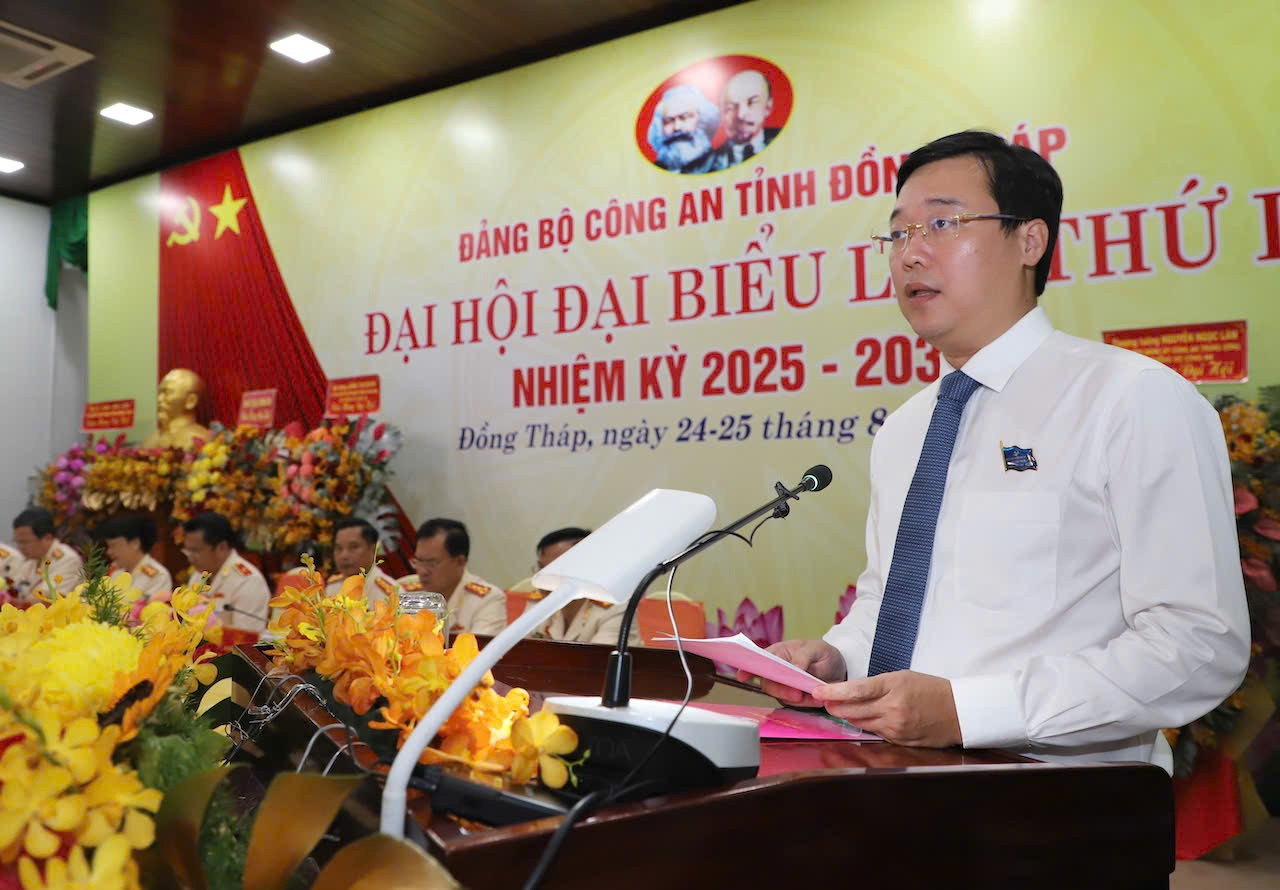 Thiếu tướng Lâm Phước Nguyên giữ chức Bí thư Đảng ủy Công an tỉnh Đồng Tháp- Ảnh 3.