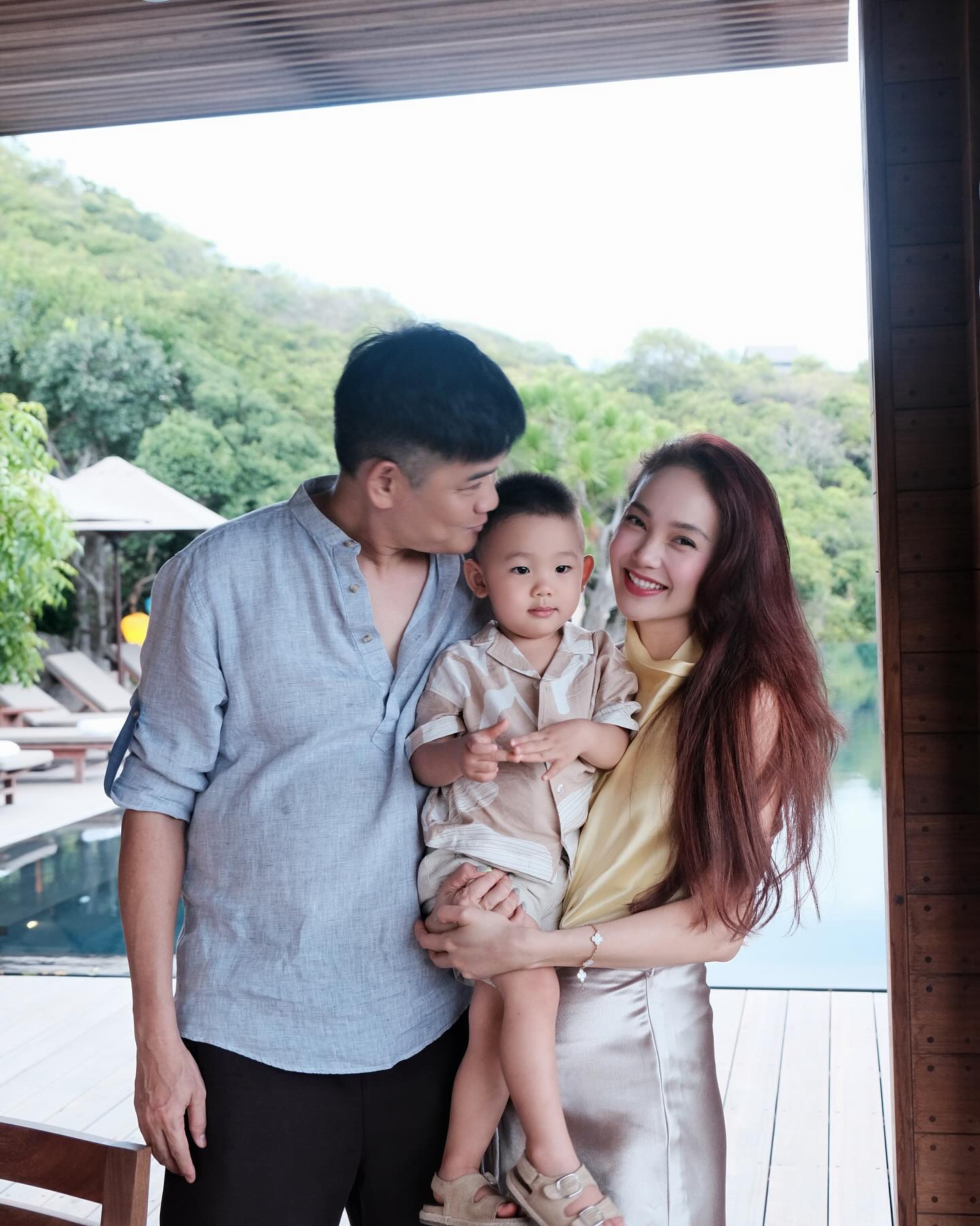 Minh Hằng tổ chức sinh nhật cho quý tử ở resort 1 tỷ đồng/3 đêm, diện mạo của ông xã đại gia gây chú ý- Ảnh 6.