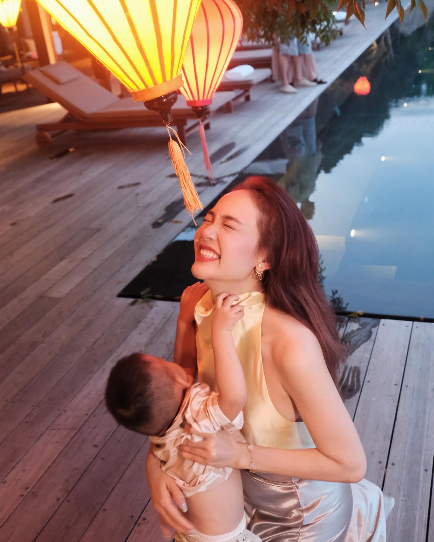 Minh Hằng tổ chức sinh nhật cho quý tử ở resort 1 tỷ đồng/3 đêm, diện mạo của ông xã đại gia gây chú ý- Ảnh 1.