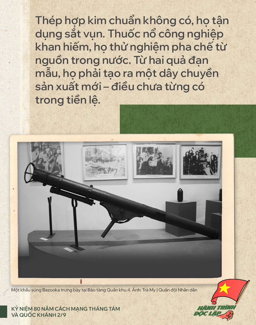 Manh mối từ khẩu bazooka, 2 quả đạn và kỳ tích vũ khí “Made by Vietnam” bắn cháy xe tăng Pháp- Ảnh 4.