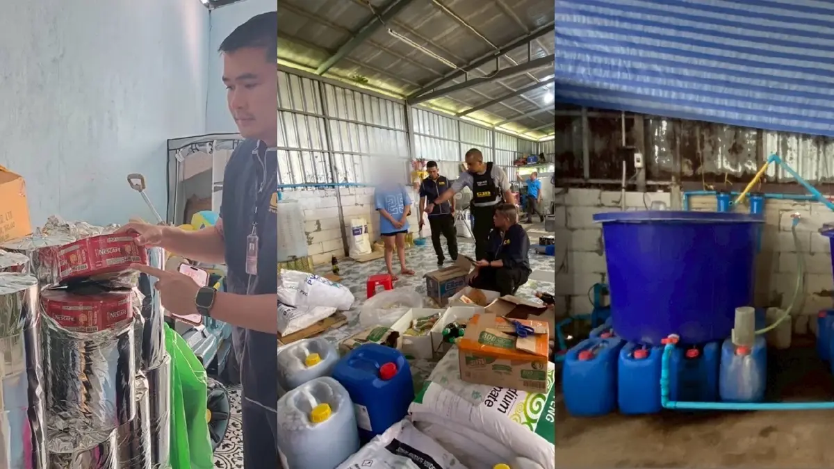 Một trung tướng chỉ huy cuộc đột kích, tóm gọn đường dây sản xuất nước tương, cà phê giả quy mô lớn, tịch thu hơn 75.000 sản phẩm sắp tung ra thị trường- Ảnh 1. Một trung tướng chỉ huy cuộc đột kích, tóm gọn đường dây sản xuất nước tương, cà phê giả quy mô lớn, tịch thu hơn 75.000 sản phẩm sắp tung ra thị trường- Ảnh 1.