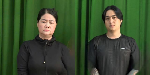 Khám xét nơi ở của Lâm Thị Thu Em và con trai- Ảnh 1. Khám xét nơi ở của Lâm Thị Thu Em và con trai- Ảnh 1.