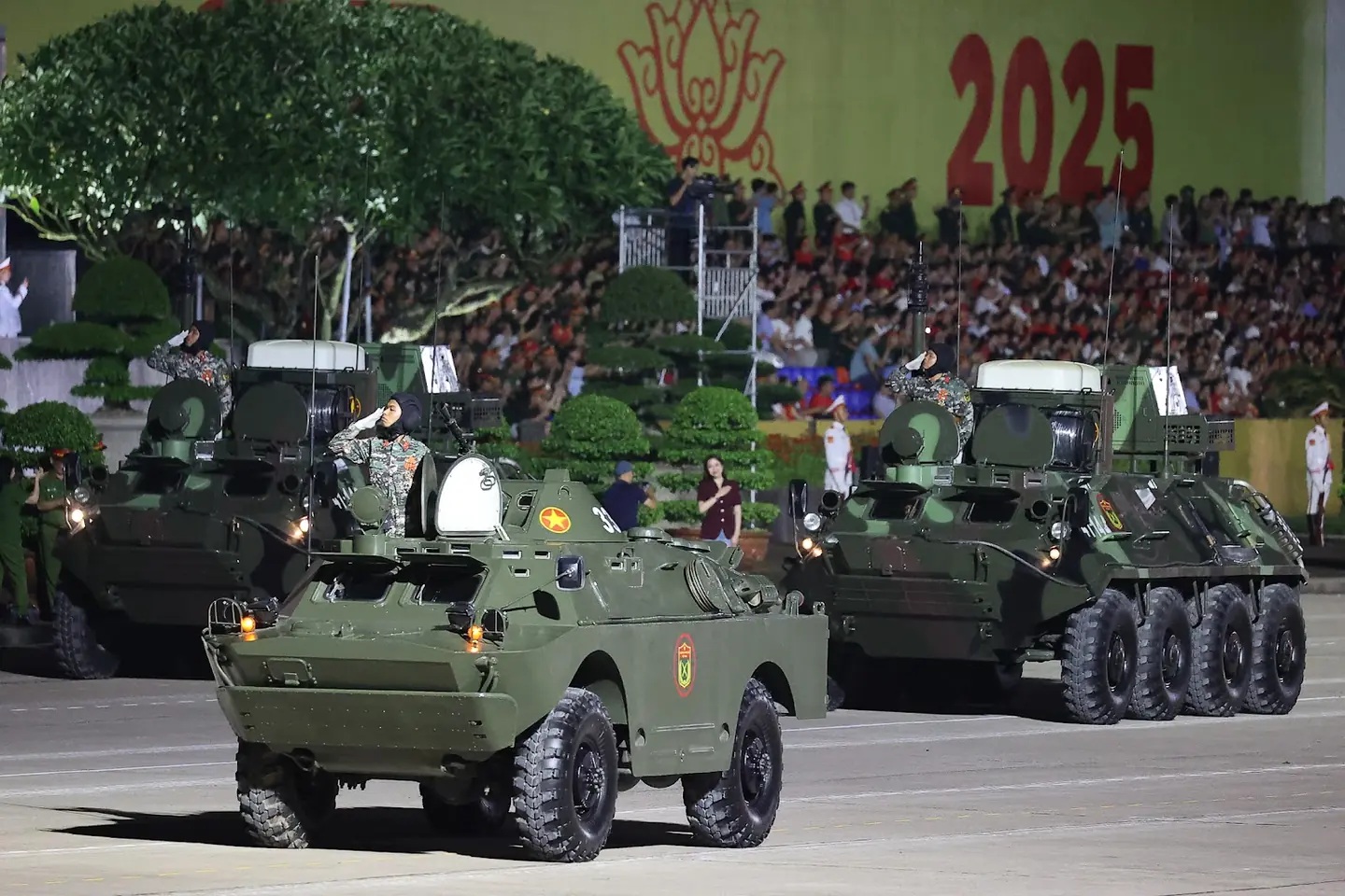 Sơ duyệt diễu binh, diễu hành A80- Ảnh 18.