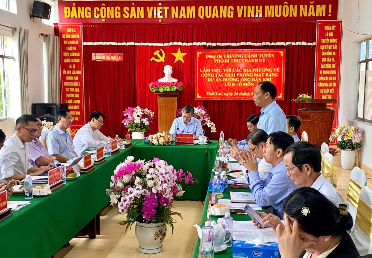 Cần Thơ thúc tiến độ mặt bằng cho dự án gần 1,3 tỷ USD- Ảnh 1. Cần Thơ thúc tiến độ mặt bằng cho dự án gần 1,3 tỷ USD- Ảnh 1.