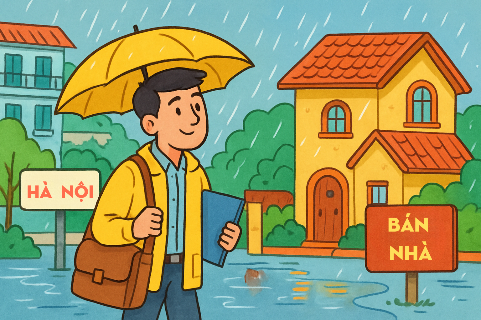 Mưa gió ngập nhiều nơi ở Hà Nội: Đi xem nhà lúc này mới là chuẩn nhất, đừng chỉ đi xem vào ngày đẹp trời- Ảnh 1. Mưa gió ngập nhiều nơi ở Hà Nội: Đi xem nhà lúc này mới là chuẩn nhất, đừng chỉ đi xem vào ngày đẹp trời- Ảnh 1.