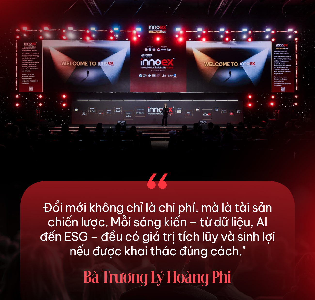 Bà Trương Lý Hoàng Phi: Đối với DN Việt, đổi mới là hành trình LEO NÚI, nếu không chịu nâng cấp sẽ mãi nhìn theo bước chân người khác!- Ảnh 3. Bà Trương Lý Hoàng Phi: Đối với DN Việt, đổi mới là hành trình LEO NÚI, nếu không chịu nâng cấp sẽ mãi nhìn theo bước chân người khác!- Ảnh 3.