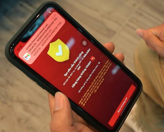 Trải nghiệm nhận diện sinh trắc học lên máy bay với ứng dụng VNeID và Vietjet- Ảnh 2. Trải nghiệm nhận diện sinh trắc học lên máy bay với ứng dụng VNeID và Vietjet- Ảnh 2.