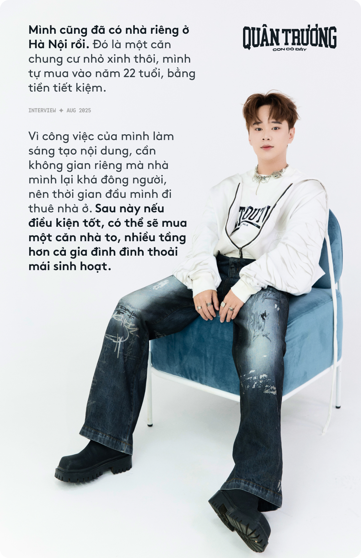 Quân Trương “Con Cò Đây”: 26 tuổi có nhà, có xe nhưng vẫn lo chưa tiêu tiền khôn- Ảnh 7. Quân Trương “Con Cò Đây”: 26 tuổi có nhà, có xe nhưng vẫn lo chưa tiêu tiền khôn- Ảnh 7.