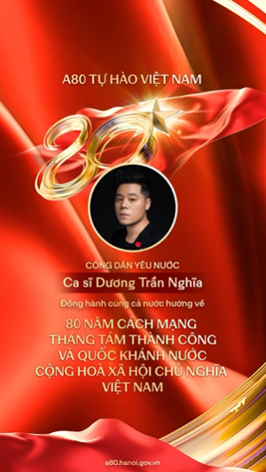 Lan tỏa sắc đỏ thiêng liêng bằng ảnh đại diện và thiệp mời chào mừng 80 năm Quốc khánh: Gắn kết triệu trái tim- Ảnh 1. Lan tỏa sắc đỏ thiêng liêng bằng ảnh đại diện và thiệp mời chào mừng 80 năm Quốc khánh: Gắn kết triệu trái tim- Ảnh 1.