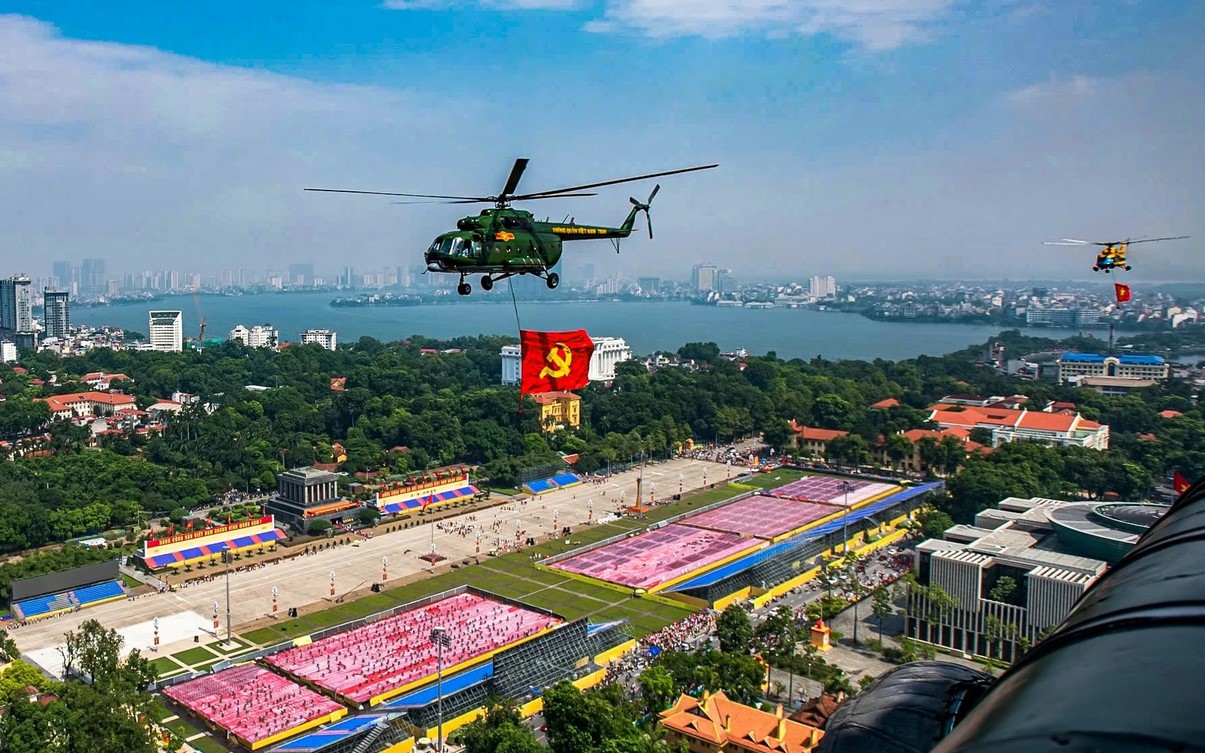 Sơ duyệt diễu binh, diễu hành A80- Ảnh 23.