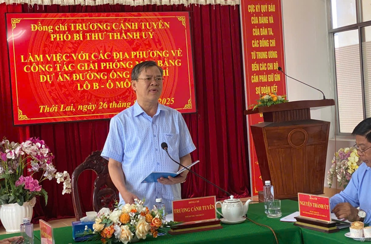 Cần Thơ thúc tiến độ mặt bằng cho dự án gần 1,3 tỷ USD- Ảnh 2. Cần Thơ thúc tiến độ mặt bằng cho dự án gần 1,3 tỷ USD- Ảnh 2.