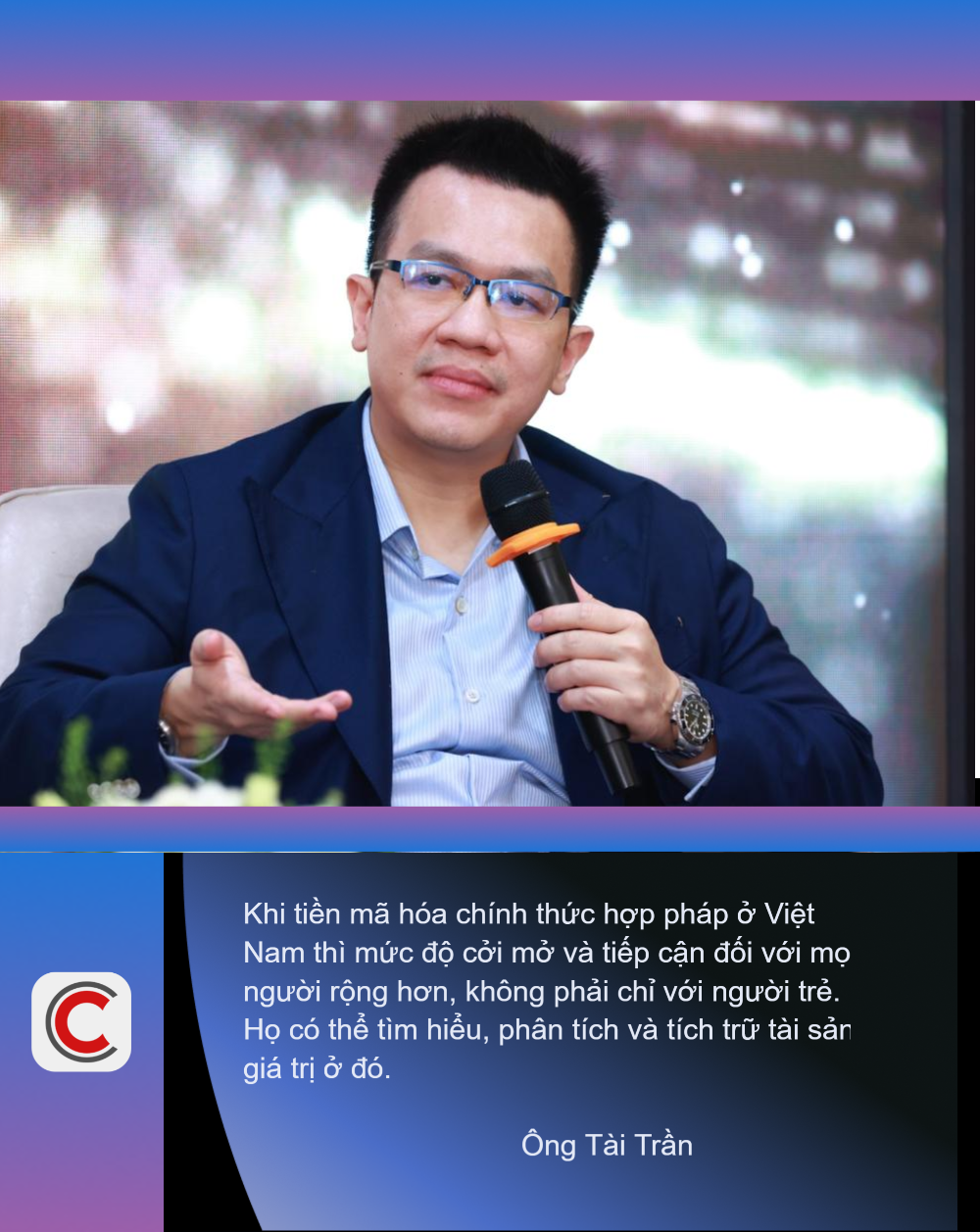 Giám đốc đầu tư Sơn Kim Retail: Không chỉ giới trẻ, nhiều người sẽ tích trữ tài sản bằng crypto- Ảnh 1. Giám đốc đầu tư Sơn Kim Retail: Không chỉ giới trẻ, nhiều người sẽ tích trữ tài sản bằng crypto- Ảnh 1.