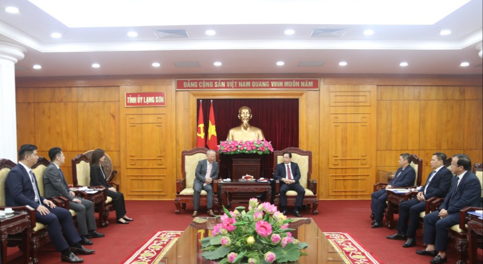 Tập đoàn xây dựng hàng đầu ở Trung Quốc của ông Nghiêm Giới Hòa muốn đặt trụ sở, hợp tác đầu tư loạt dự án “khủng” tại tỉnh Lạng Sơn- Ảnh 1. Tập đoàn xây dựng hàng đầu ở Trung Quốc của ông Nghiêm Giới Hòa muốn đặt trụ sở, hợp tác đầu tư loạt dự án “khủng” tại tỉnh Lạng Sơn- Ảnh 1.