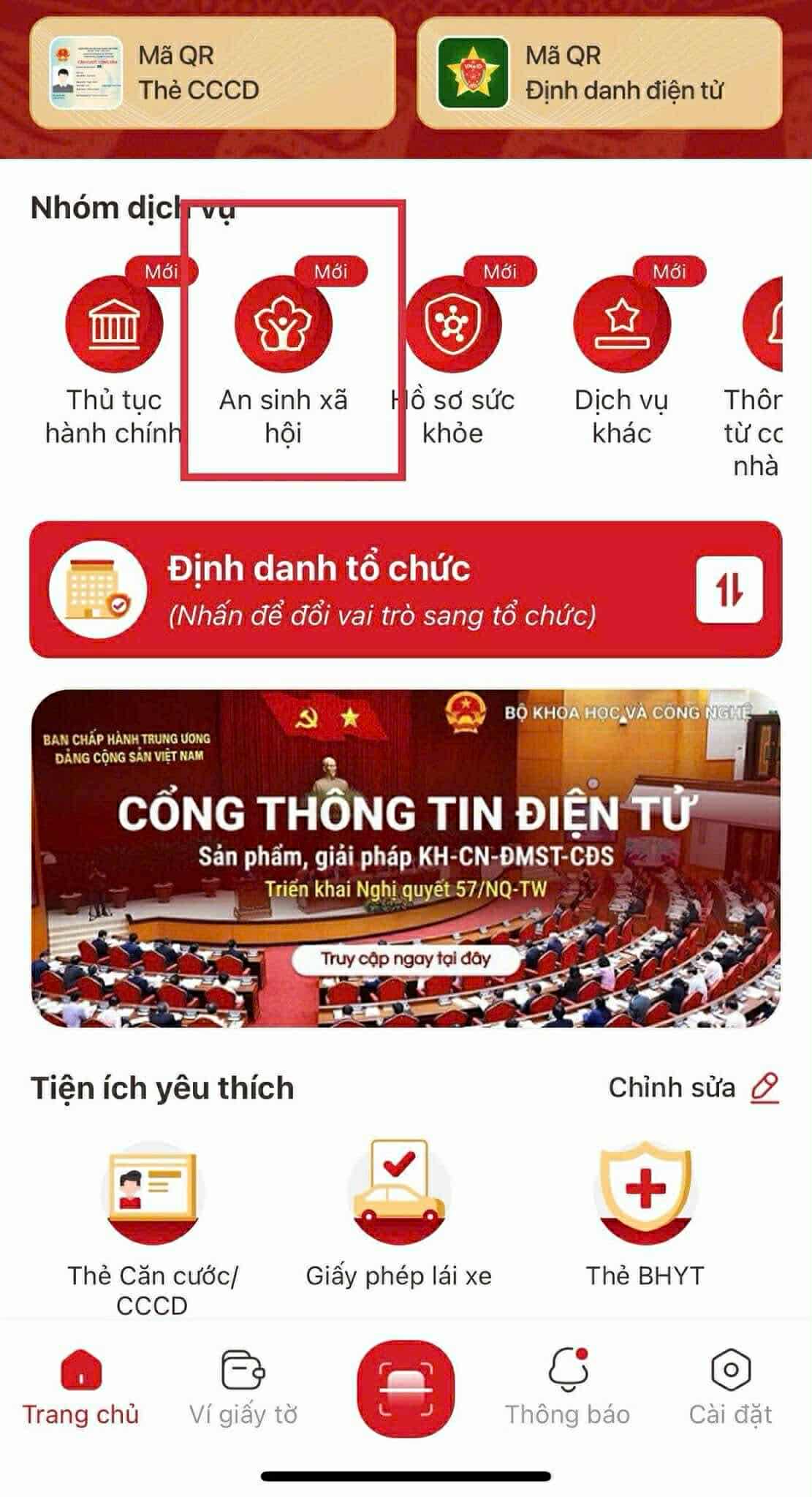 Hướng dẫn chi tiết cách liên kết tài khoản ngân hàng với VNeID - Ảnh 2. Hướng dẫn chi tiết cách liên kết tài khoản ngân hàng với VNeID - Ảnh 2.