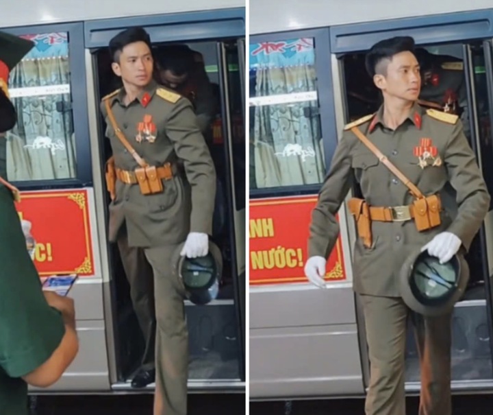 Danh tính chàng chiến sĩ 'triệu view' đang gây sốt mạng xã hội dịp lễ 2/9- Ảnh 3.