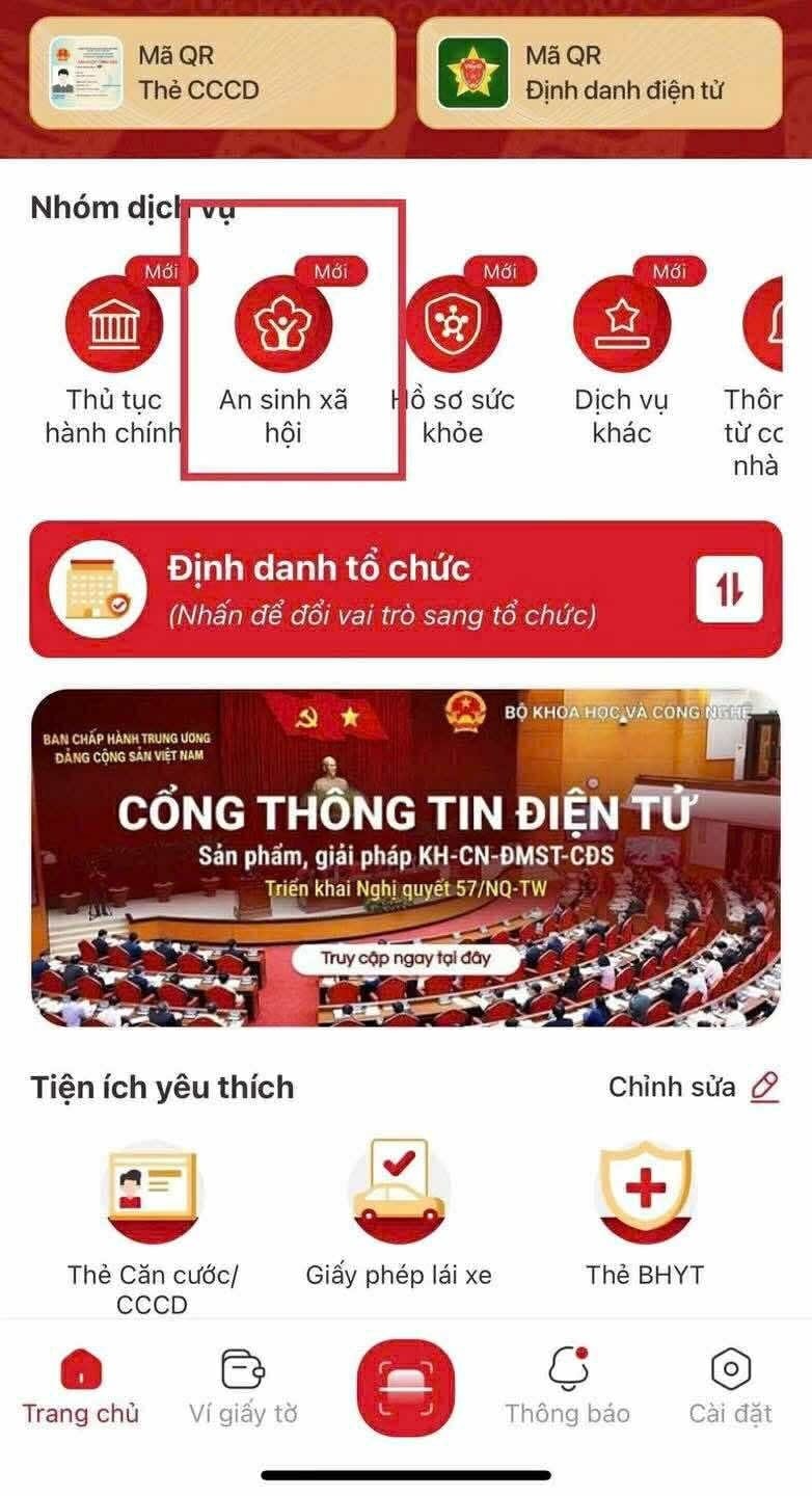 Nhận tiền an sinh xã hội dễ dàng: Hướng dẫn cách cập nhật tài khoản ngân hàng trên VNeID- Ảnh 1. Nhận tiền an sinh xã hội dễ dàng: Hướng dẫn cách cập nhật tài khoản ngân hàng trên VNeID- Ảnh 1.