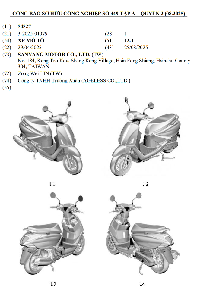 'Vua xe ga' ăn xăng 1,6 lít/100 km được đăng ký tại Việt Nam: ngoại hình đẹp tựa Vespa, trang bị vượt mặt Honda SH160i- Ảnh 1. 'Vua xe ga' ăn xăng 1,6 lít/100 km được đăng ký tại Việt Nam: ngoại hình đẹp tựa Vespa, trang bị vượt mặt Honda SH160i- Ảnh 1.