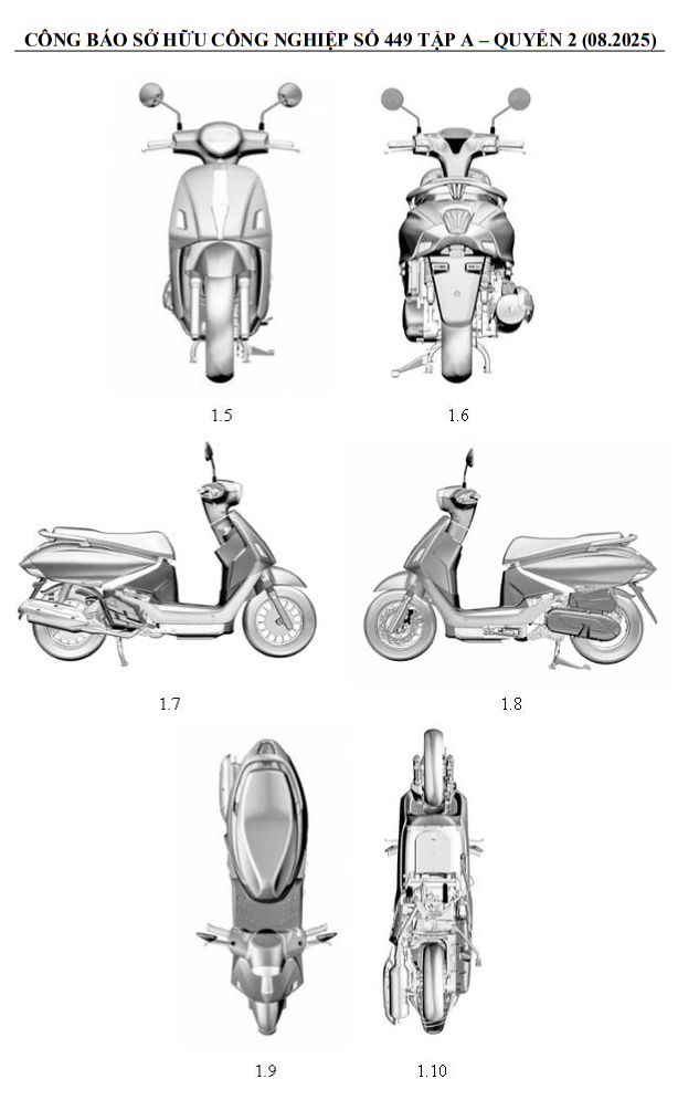 'Vua xe ga' ăn xăng 1,6 lít/100 km được đăng ký tại Việt Nam: ngoại hình đẹp tựa Vespa, trang bị vượt mặt Honda SH160i- Ảnh 2. 'Vua xe ga' ăn xăng 1,6 lít/100 km được đăng ký tại Việt Nam: ngoại hình đẹp tựa Vespa, trang bị vượt mặt Honda SH160i- Ảnh 2.