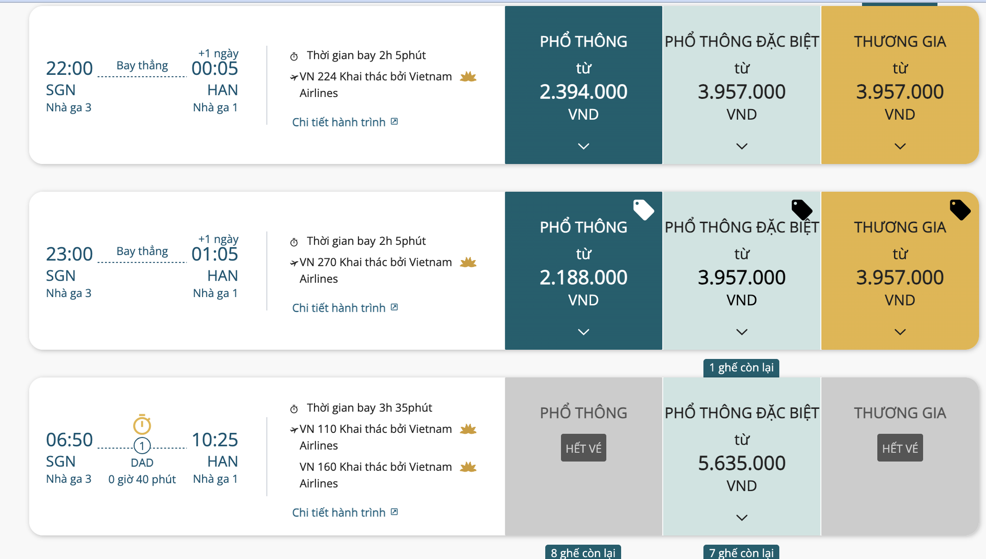 Bất ngờ giá vé máy bay từ TP HCM đi Hà Nội trước lễ diễu binh, diễu hành- Ảnh 1.