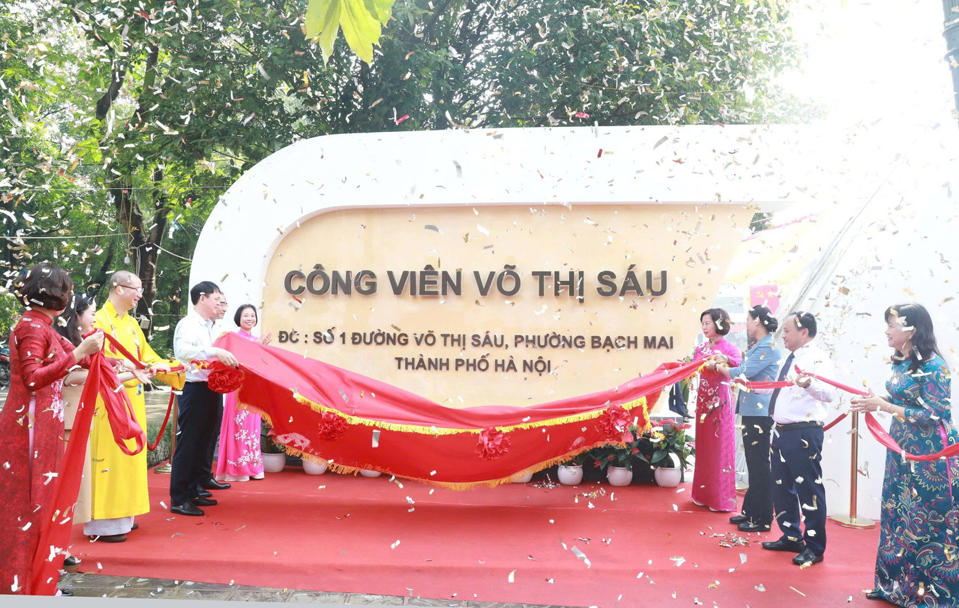 Đổi tên một công viên ở trung tâm Hà Nội- Ảnh 1. Đổi tên một công viên ở trung tâm Hà Nội- Ảnh 1.