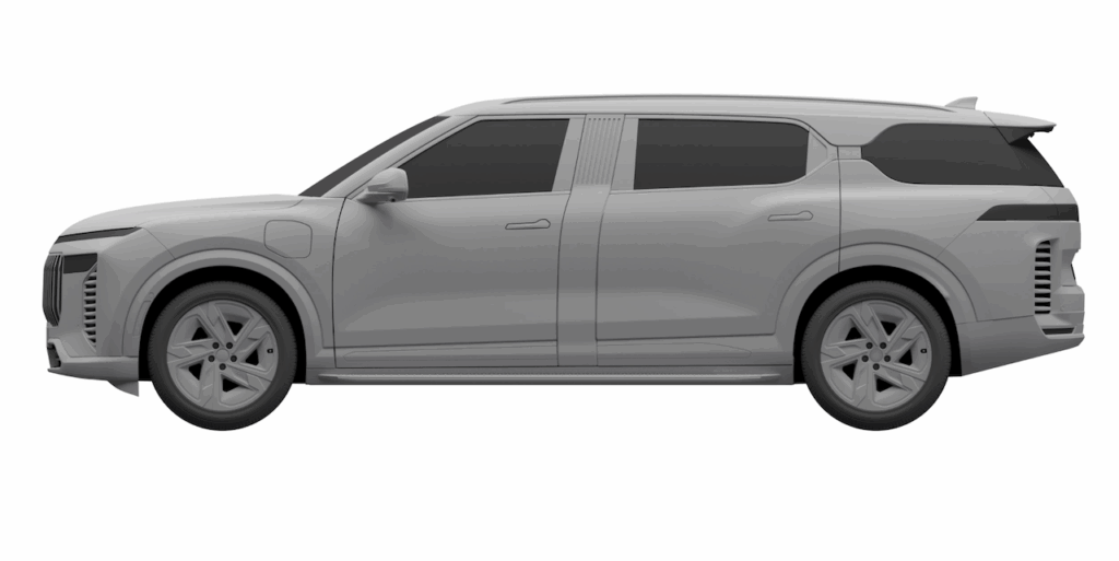 Bộ ảnh này cho thấy rõ nét thiết kế SUV VinFast cỡ lớn mới: Trục giữa dài hơn hẳn VF 9, nội thất có thể tối ưu cho ‘chủ tịch’- Ảnh 5. Bộ ảnh này cho thấy rõ nét thiết kế SUV VinFast cỡ lớn mới: Trục giữa dài hơn hẳn VF 9, nội thất có thể tối ưu cho ‘chủ tịch’- Ảnh 5.