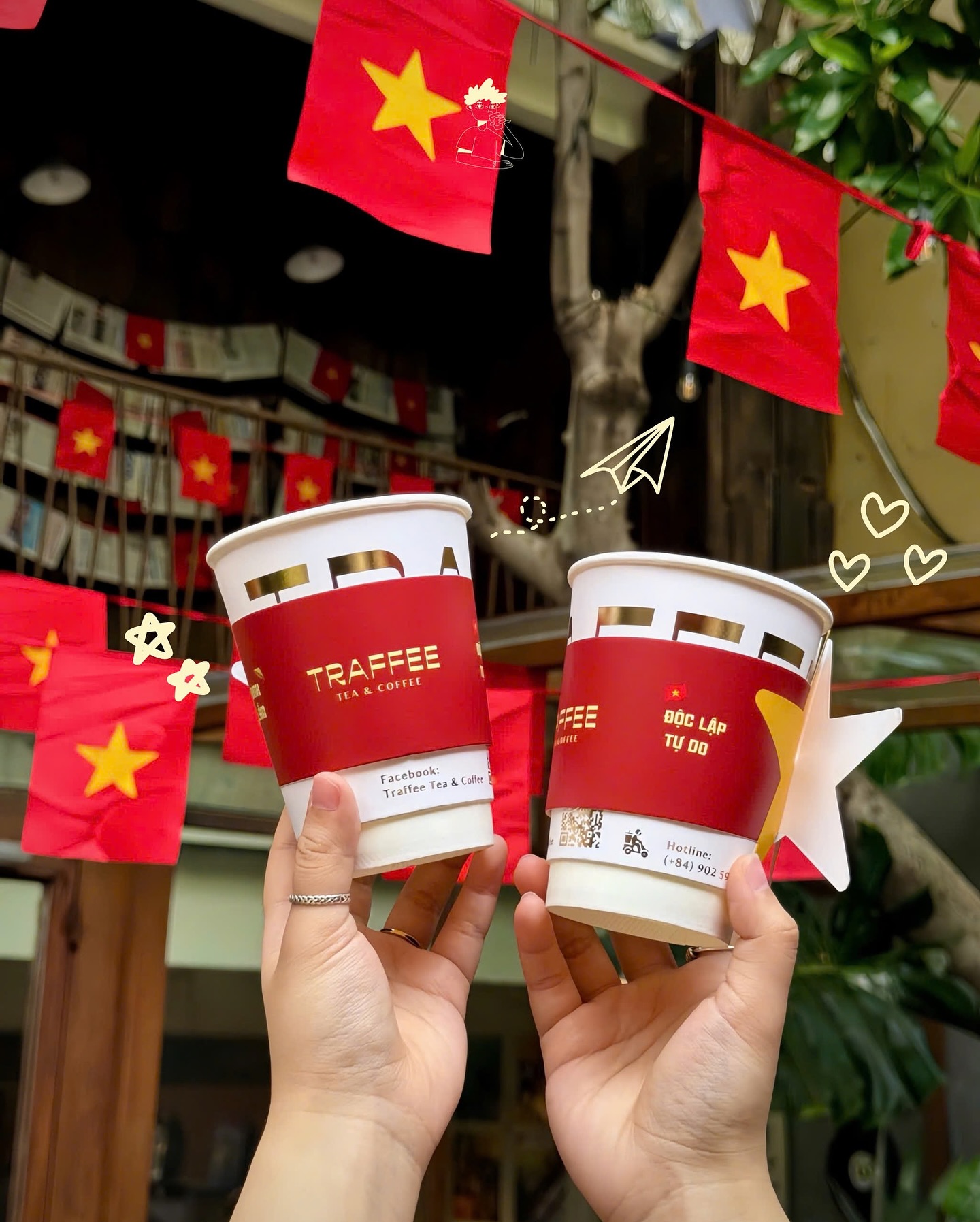 Đẹp tuyệt vời phiên bản ly mừng Quốc khánh 2/9 của loạt thương hiệu lớn, KATINAT và Cheese Coffee được khen ngợi vì siêu tinh tế- Ảnh 5. Đẹp tuyệt vời phiên bản ly mừng Quốc khánh 2/9 của loạt thương hiệu lớn, KATINAT và Cheese Coffee được khen ngợi vì siêu tinh tế- Ảnh 5.