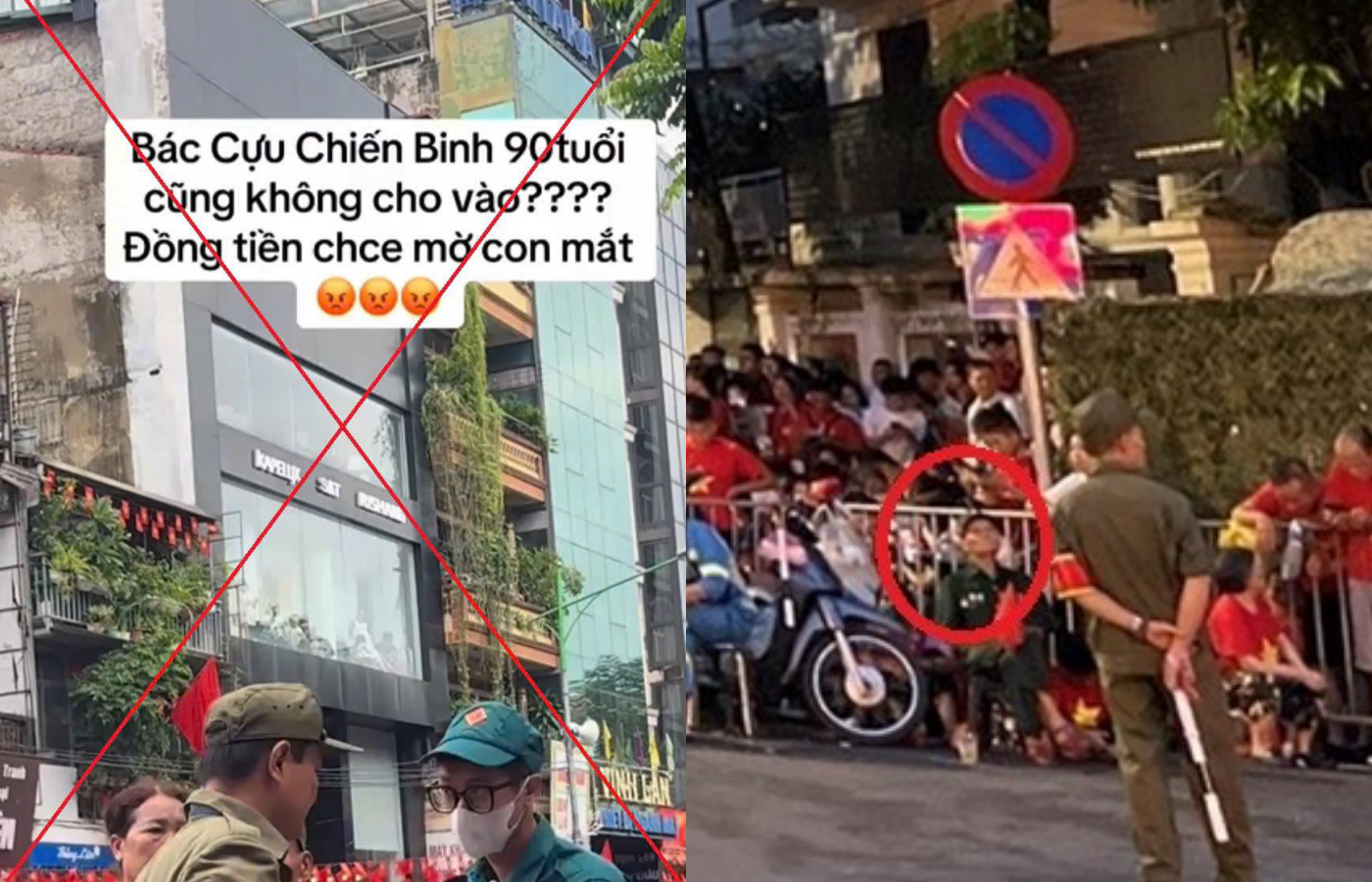 Xử lý nam thanh niên đăng tải thông tin cựu chiến binh 90 tuổi không được xem diễu binh, diễu hành- Ảnh 1. Xử lý nam thanh niên đăng tải thông tin cựu chiến binh 90 tuổi không được xem diễu binh, diễu hành- Ảnh 1.