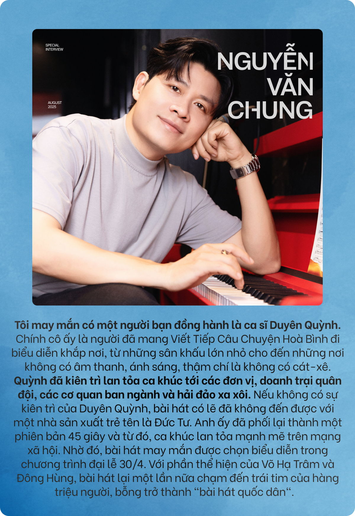 Nhạc sĩ Nguyễn Văn Chung: Tùng Dương và Hòa Minzy bỏ ra nhiều hơn số tiền mình nhận hoặc không được gì- Ảnh 3. Nhạc sĩ Nguyễn Văn Chung: Tùng Dương và Hòa Minzy bỏ ra nhiều hơn số tiền mình nhận hoặc không được gì- Ảnh 3.
