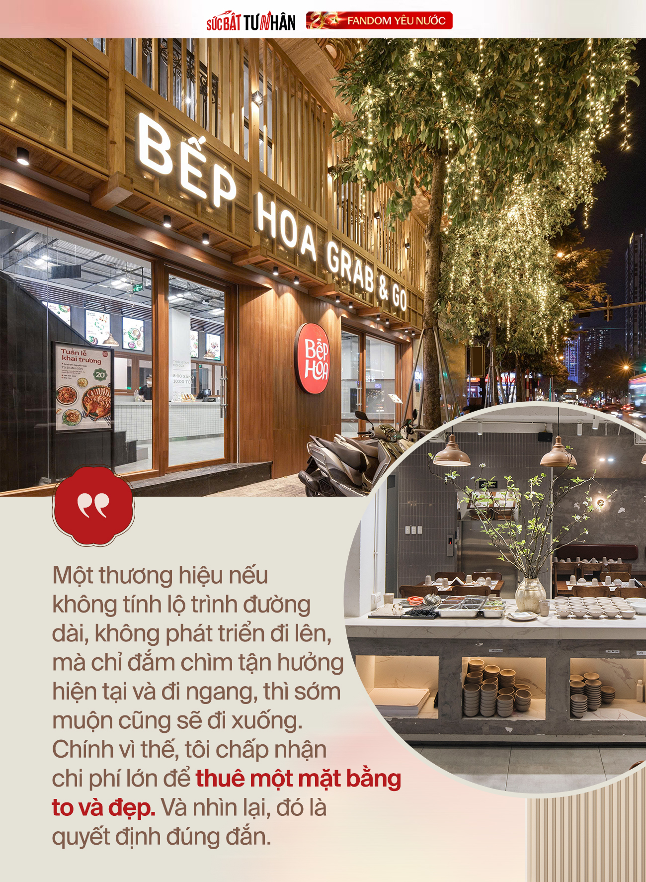 Founder chuỗi nhà hàng Bếp Hoa: Chọn chiến lược bán lỗ để thu hút khách, không để “ế hàng” kéo dài quá 3 ngày và giấc mơ mang hương vị Việt ra thế giới- Ảnh 6. Founder chuỗi nhà hàng Bếp Hoa: Chọn chiến lược bán lỗ để thu hút khách, không để “ế hàng” kéo dài quá 3 ngày và giấc mơ mang hương vị Việt ra thế giới- Ảnh 6.