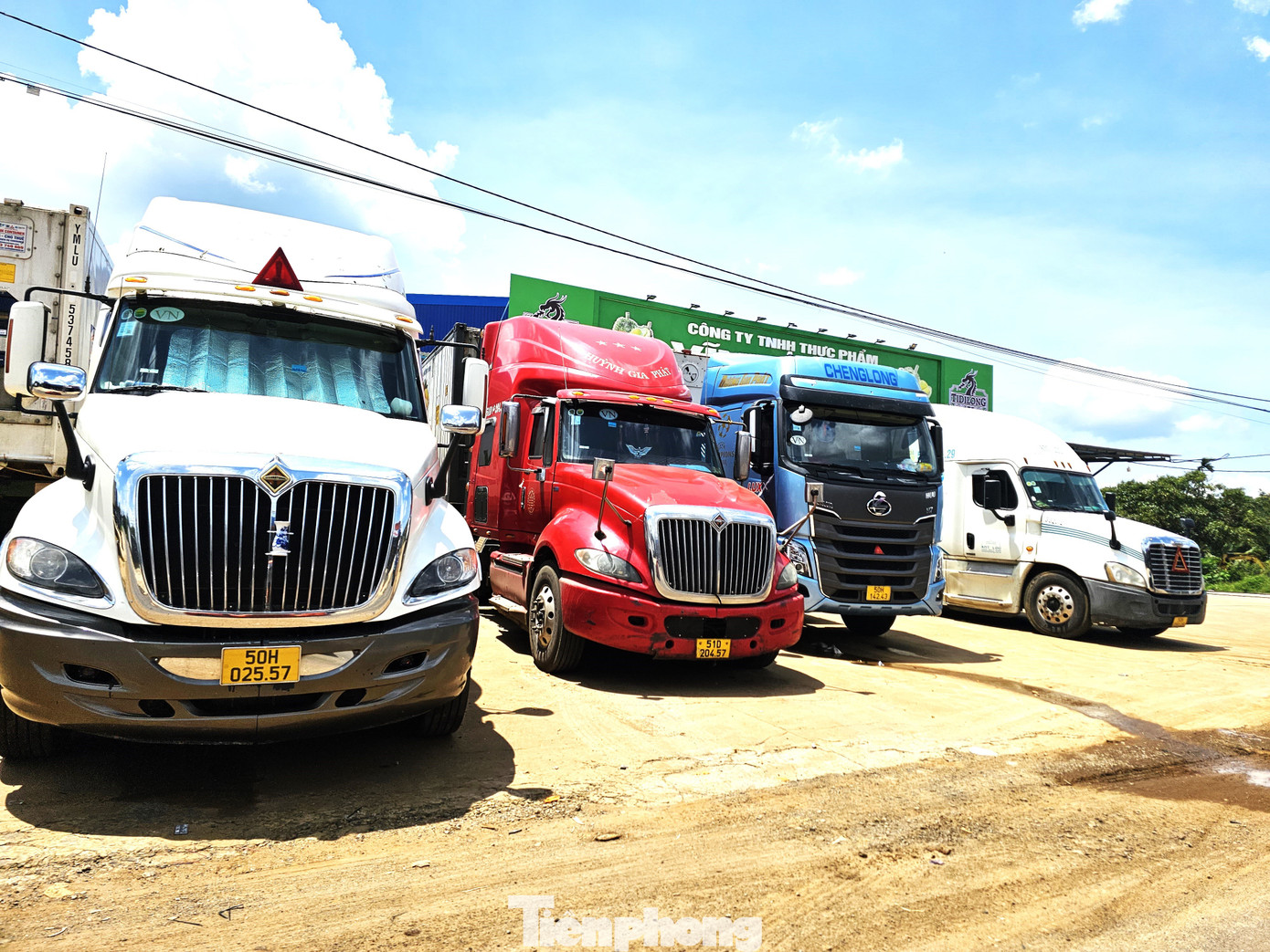 Xe container rồng rắn đi thu mua sầu riêng- Ảnh 10. Xe container rồng rắn đi thu mua sầu riêng- Ảnh 10.