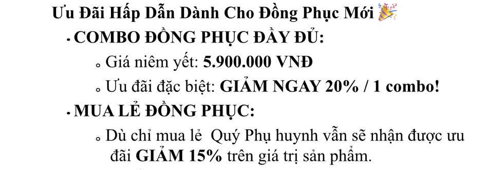Tiền đồng phục 1 trường mầm non ở TP.HCM bằng cả nửa năm tiền học, hội phụ huynh tranh cãi gắt- Ảnh 1.