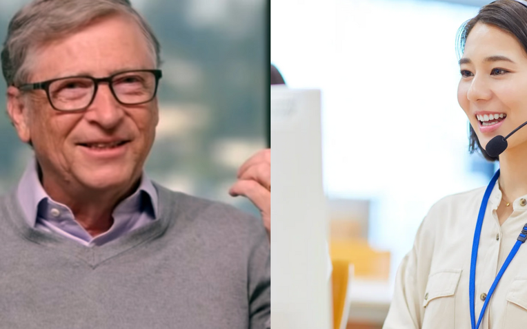 Chán nghỉ hưu, tỷ phú Bill Gates làm nhân viên chăm sóc khách hàng- Ảnh 1. Chán nghỉ hưu, tỷ phú Bill Gates làm nhân viên chăm sóc khách hàng- Ảnh 1.