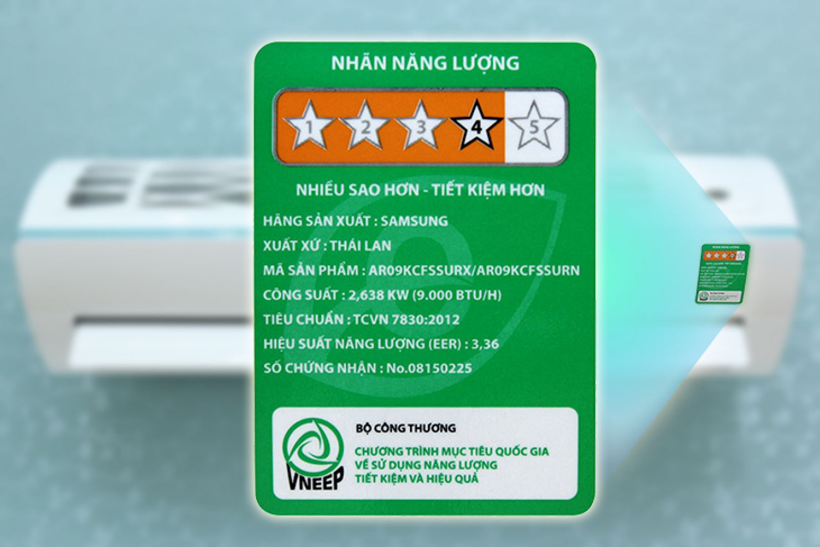 Mua điều hòa mùa nắng, hãy nhìn xem nó có dòng chữ này không: Càng lớn càng tiết kiệm điện- Ảnh 1.
