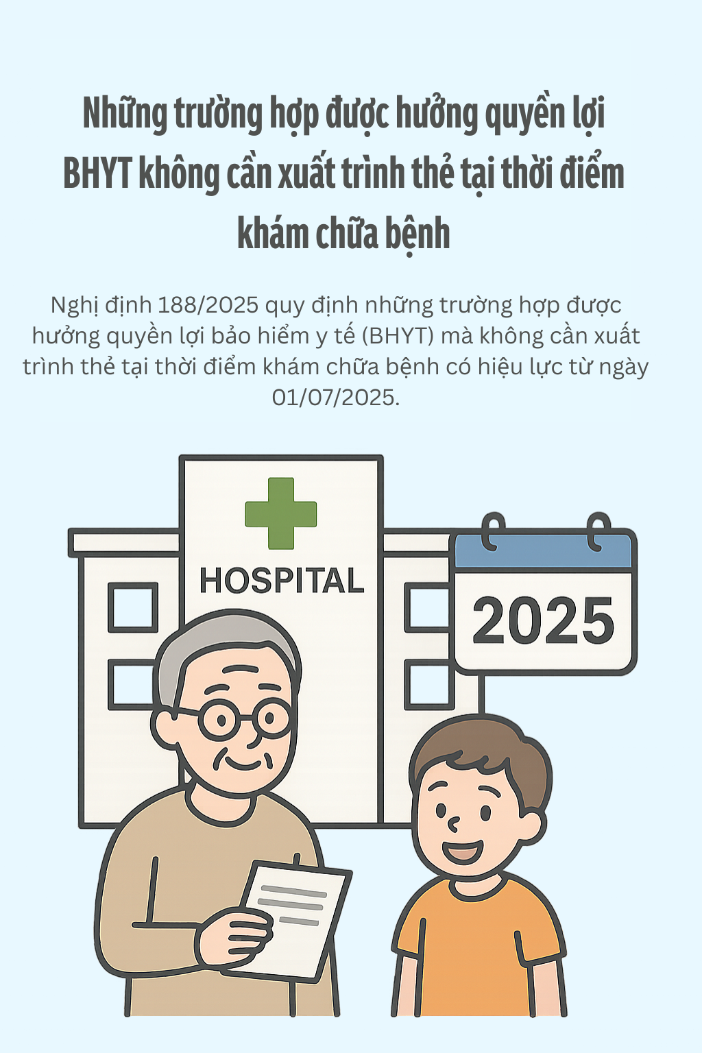 Những trường hợp chưa có thẻ BHYT vẫn được thanh toán khi đi khám chữa bệnh, biết ngay kẻo thiệt- Ảnh 1.