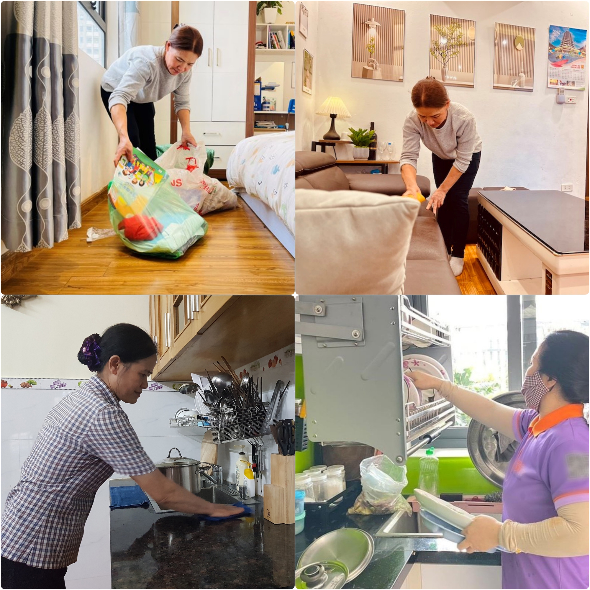 Nghề tay trái hái ra tiền chốn công sở: Chị lao công kiêm shipper chuyên nghiệp, sảnh văn phòng thành 'xóm chợ online'- Ảnh 3.