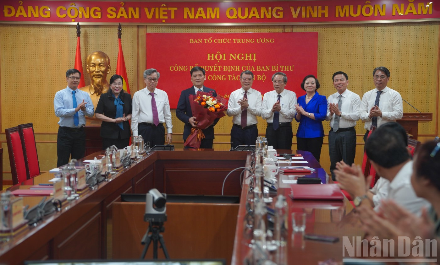 Ban Bí thư bổ nhiệm đồng chí Nguyễn Thanh Bình giữ chức Phó Trưởng Ban Tổ chức Trung ương- Ảnh 3. Ban Bí thư bổ nhiệm đồng chí Nguyễn Thanh Bình giữ chức Phó Trưởng Ban Tổ chức Trung ương- Ảnh 3.