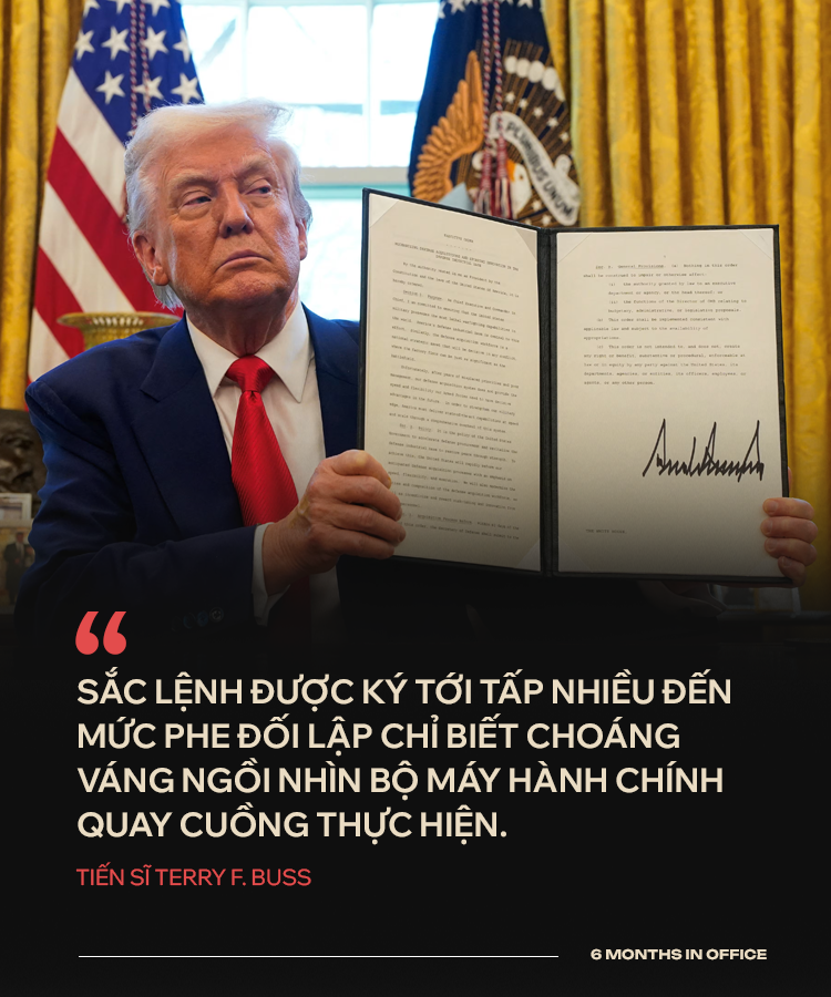 6 tháng tất bật của ông Trump: Chương trình nghị sự khiến bộ máy quay cuồng, phe đối lập choáng váng- Ảnh 2. 6 tháng tất bật của ông Trump: Chương trình nghị sự khiến bộ máy quay cuồng, phe đối lập choáng váng- Ảnh 2.