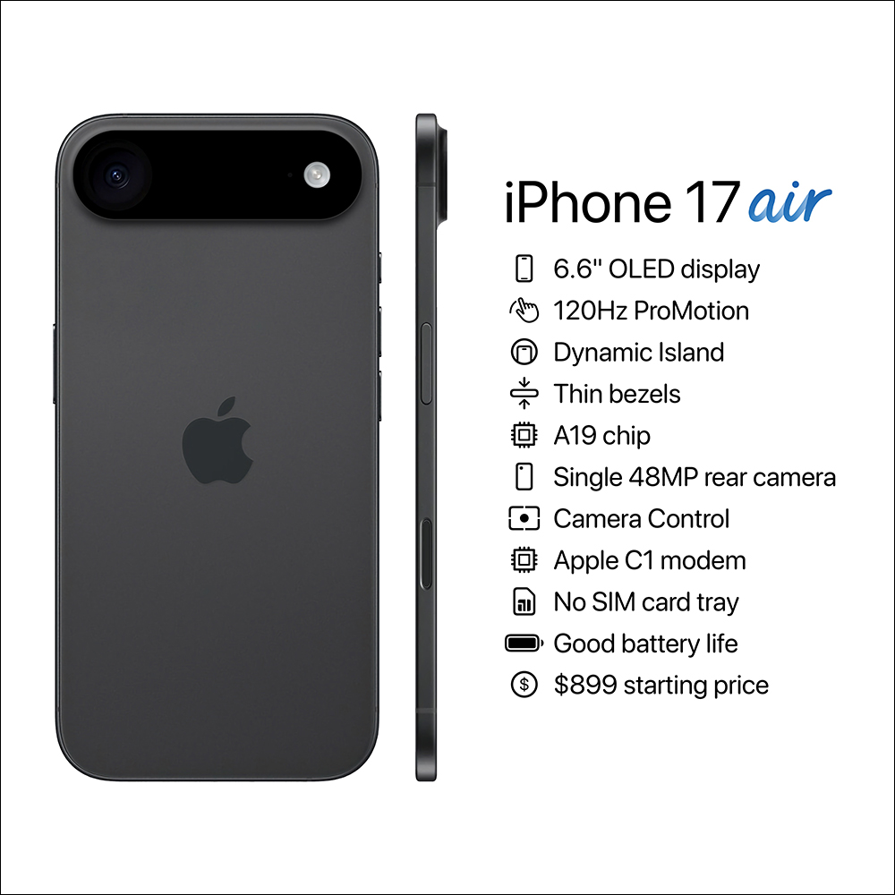 iPhone 17 Air mỏng cỡ nào?- Ảnh 4. iPhone 17 Air mỏng cỡ nào?- Ảnh 4.
