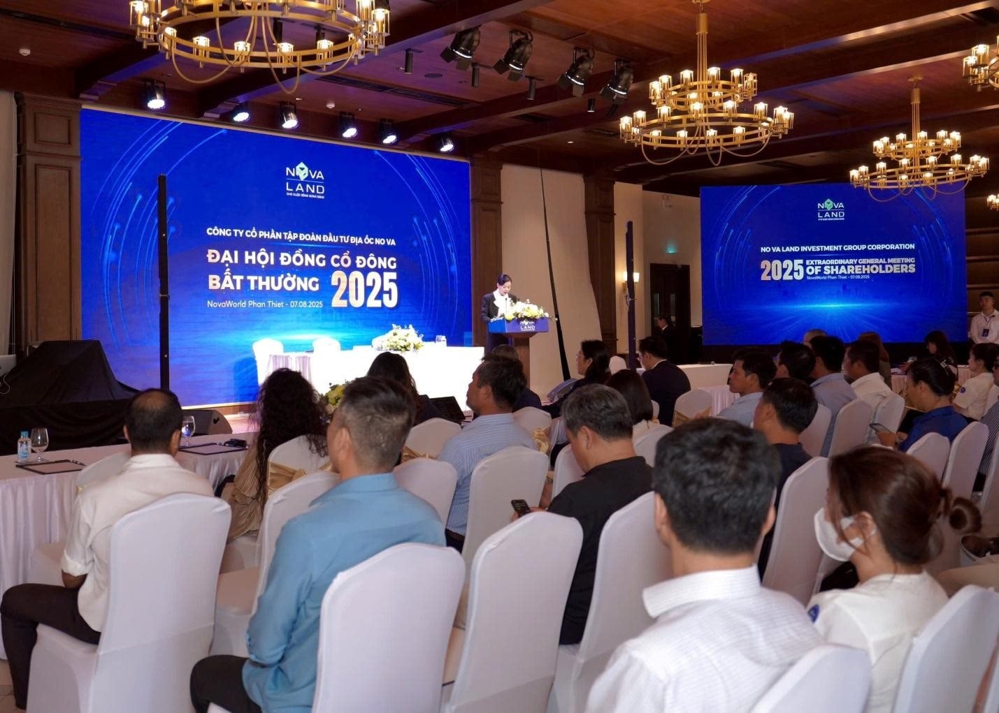 ĐHĐCĐ bất thường Novaland: Chốt phát hành hơn 320 triệu cổ phiếu hoán đổi nợ, giá 15.746 đồng/cp và 40.000 đồng/cp- Ảnh 1. ĐHĐCĐ bất thường Novaland: Chốt phát hành hơn 320 triệu cổ phiếu hoán đổi nợ, giá 15.746 đồng/cp và 40.000 đồng/cp- Ảnh 1.